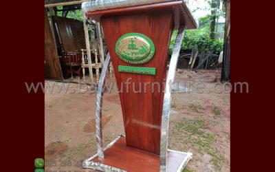 Jual Podium Jati Stainless Model Minimalis