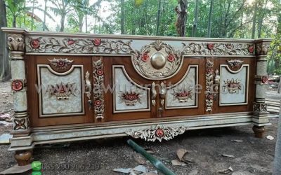 Bufet Ukir Jepara Dari Kayu Jati