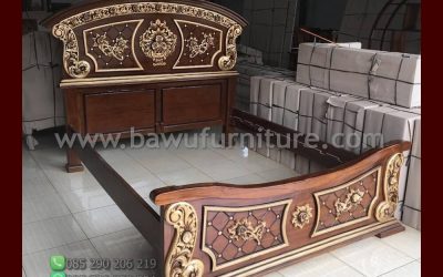 Dipan Angola Dari Kayu Jati Jepara