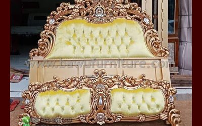 Dipan Barong Dari Kayu Jati Jepara