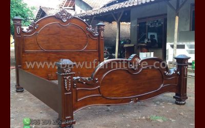 Dipan Jati Model Klasik Ukir Jepara