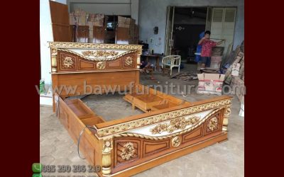 Dipan Tambang Dari Kayu Jati Jepara