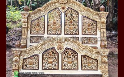 Dipan Ukir Gebyok Dari Kayu Jati Jepara