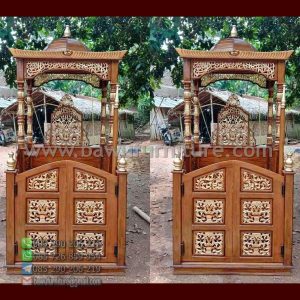 New Mimbar Masjid Jati Jepara