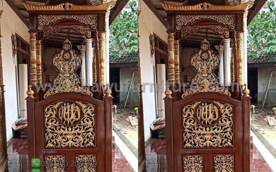 New Mimbar Masjid Ukir Dari Kayu Jati