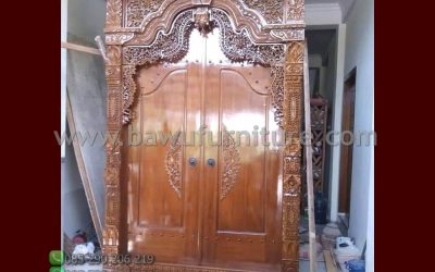 Pintu Gebyok Jepara Dari Kayu Jati