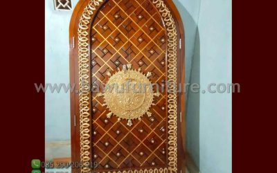 Pintu Masjid Nabawi Terbaru Dari Kayu Jati
