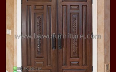 Pintu Rumah Jati Klasik Model Terbaru