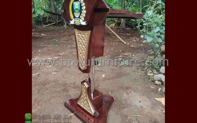 Podium Pidato DPRD Model Minimalis