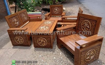 Set Kursi Tamu Jepara Dari Kayu Jati