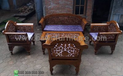 Set Kursi Tamu Kartini Dari Kayu Jati Jepara