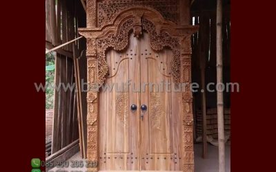 Stock Pintu Gebyok Dari Kayu Jati Jepara