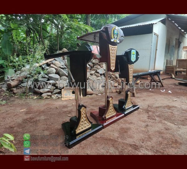 Stock Podium Pidato Model Minimalis Jepara - Image 4