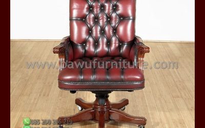 Kursi Kantor Antik Terbaru Dari Kayu Jati