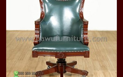 Kursi Kantor Jok Rangka Kayu Jati Jepara