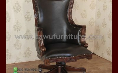 Kursi Kantor VIP Dari Kayu Jati Jepara