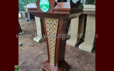 Podium Pidato Ponpes Al-Qur’aniyyah Tangsel