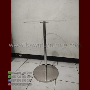 Pulpit Gereja Stainless Top Akrilik