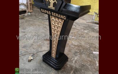 Podium BAPAS Serang Model Minimalis Terbaru