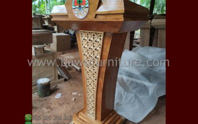 Podium KLHK RI Model Minimalis Terbaru