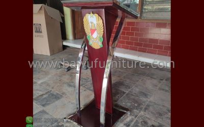 Podium TNI Angkatan Darat Model Minimalis