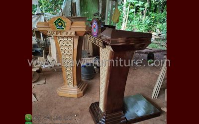 Jual Podium Sekolah Model Minimalis Terbaru
