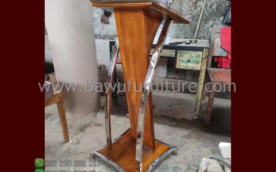 Podium Minimalis Stainless Murah