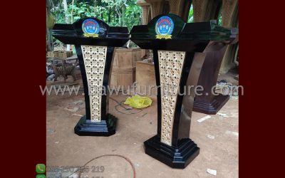 Podium SMP Negeri 9 Cilegon Minimalis