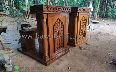 Stock Mimbar Masjid Minimalis Model Terbaru