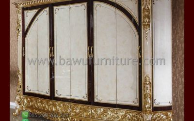 Lemari Baju Ukiran Klasik Mewah Terbaru