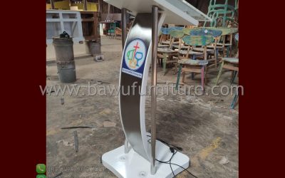 Podium Gereja GKII Alfa Omega Sindang Sari