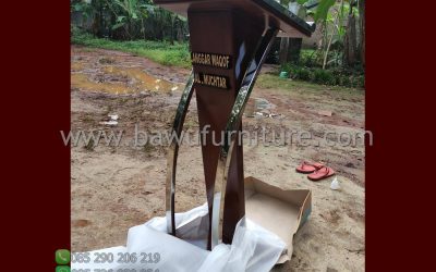 Podium Langgar Waqof Al Muchtar Minimalis