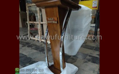 Podium Masjid Al Mansyuriah Minimalis Terbaru