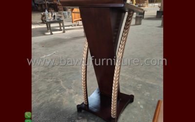 Podium Minimalis Jati Murah Model Terbaru