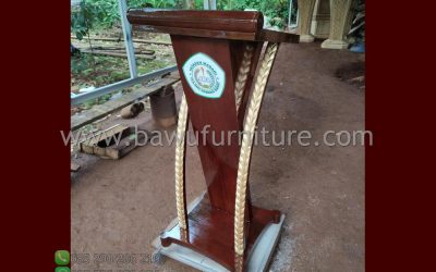 Podium Yayasan Madani Tulang Bawang Barat