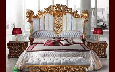 Tempat Tidur Ukiran Klasik Ala Eropa Mewah