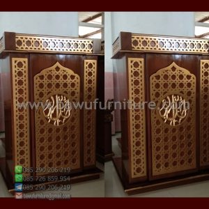 Mimbar Minimalis Arabic