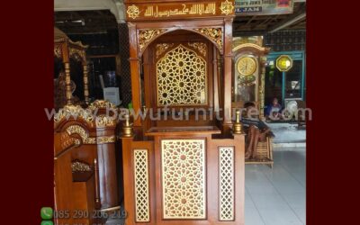 Mimbar Masjid Di Surabaya Model Atap Kubah