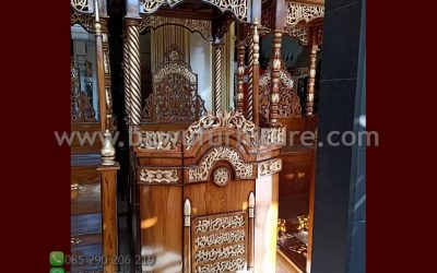 Mimbar Masjid Harga Murah Model Atap Kubah