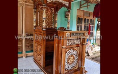 Mimbar Masjid Kendal Model Atap Kubah