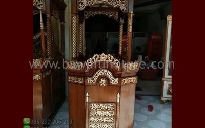 Mimbar Masjid Murah Terbaik Model Atap Kubah