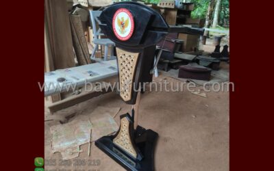 Jual Podium Pidato Jepara Model Minimalis