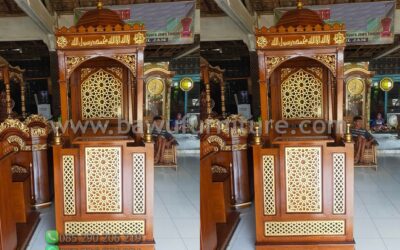 Mimbar Masjid Di Cimahi Model Atap Kubah