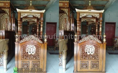 Mimbar Masjid Di Cirebon Model Atap Kubah