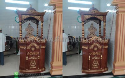 Mimbar Masjid Di Jakarta Model Atap Kubah