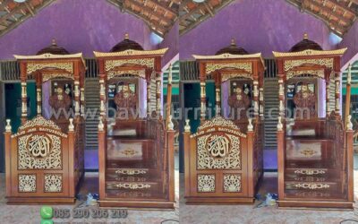 Mimbar Masjid Di Karawang Model Atap Kubah