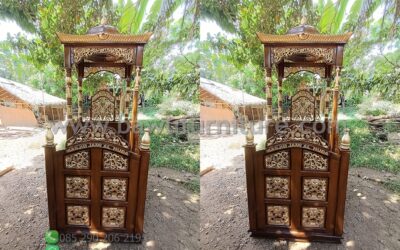Mimbar Masjid Di Subang Model Atap Kubah