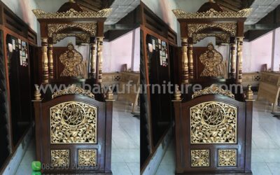 Mimbar Masjid Di Sukabumi Model Atap Kubah