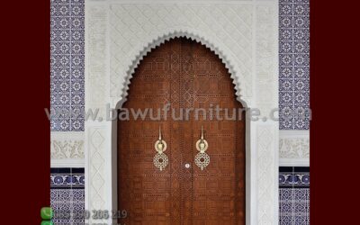 Pintu Masjid Jati Jepara Design Modern Terbaru
