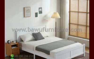 Tempat Tidur Minimalis Putih Model Terbaru
